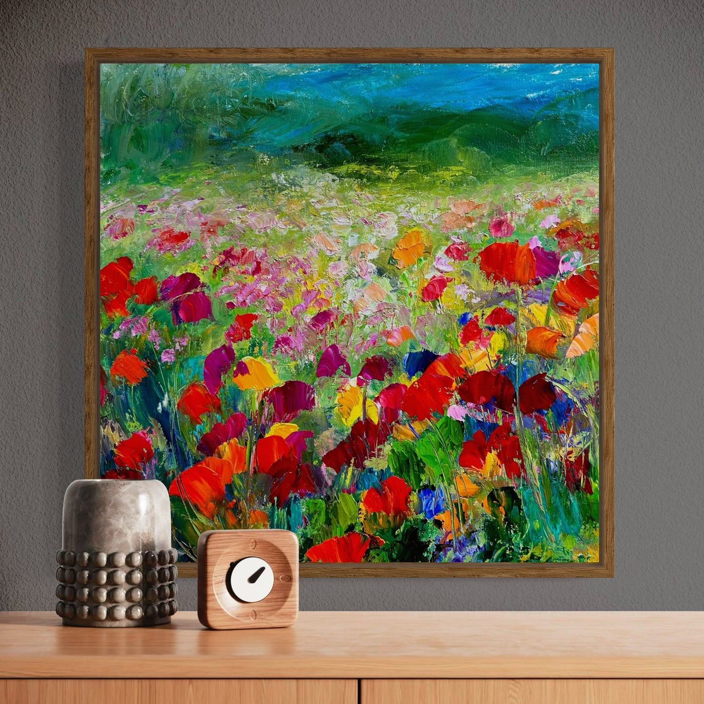 Lively Poppies